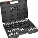Vigor 32 Pce 1/2in Drive Ribe Socket Bit Set V2201