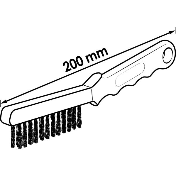 Vigor Brake Calliper Brush Steel V2250