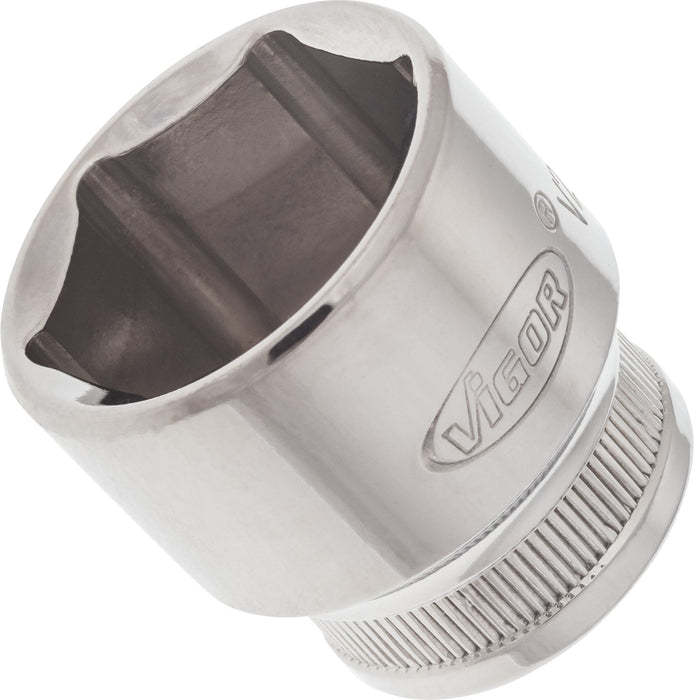 Vigor 3/8in Drive 6 Point Socket V2261N 24mm