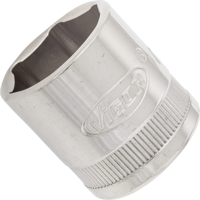 Vigor 3/8in Drive 6 Point Socket V2266N 18mm