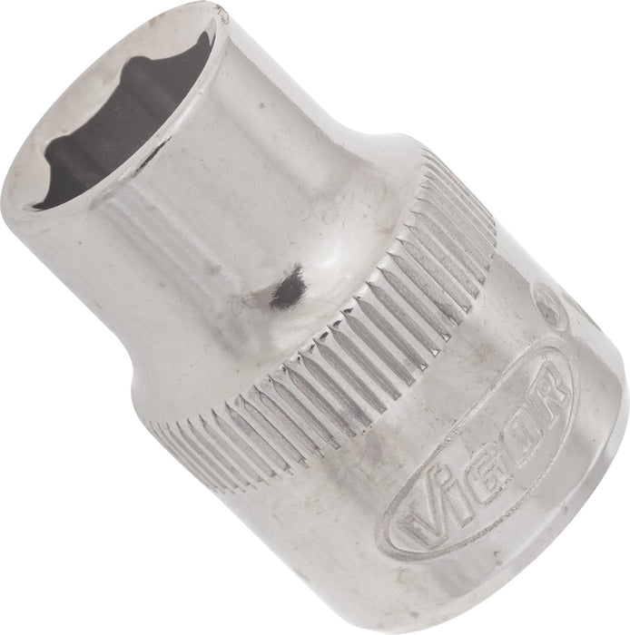 Vigor 3/8in Drive 6 Point Socket V2275N 9mm