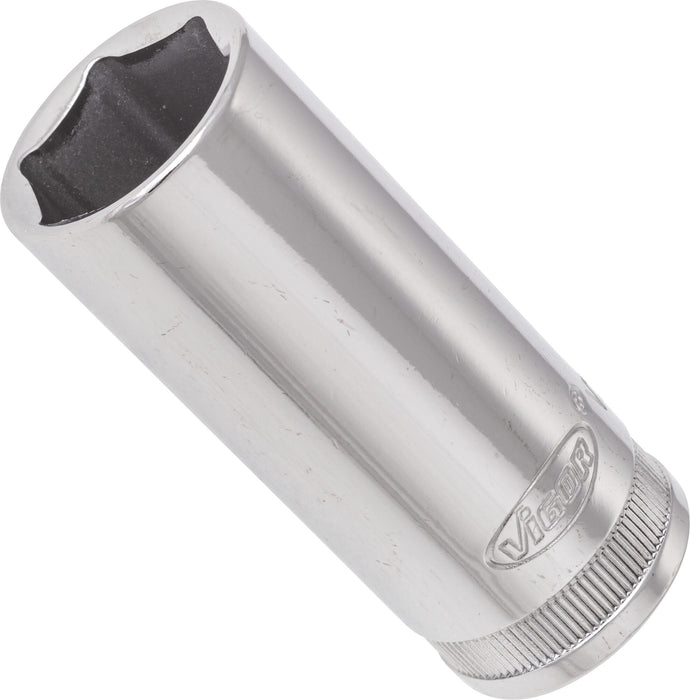 Vigor 3/8in Drive 6-point Deep Socket V2315N 19mm