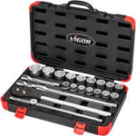 Vigor 21 Pce 3/4in Drive Socket Set V2318N