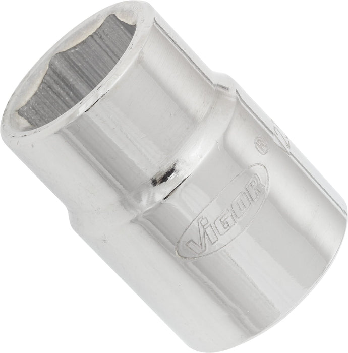 Vigor 3/4in Drive Socket V2325N Outside Hexagon Profile 22mm