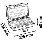 Vigor 46 Pce 1/4in Drive Socket Set V2414N