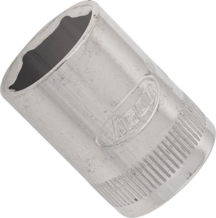 Vigor 1/4in Drive 6 Point Socket V2425N 13mm