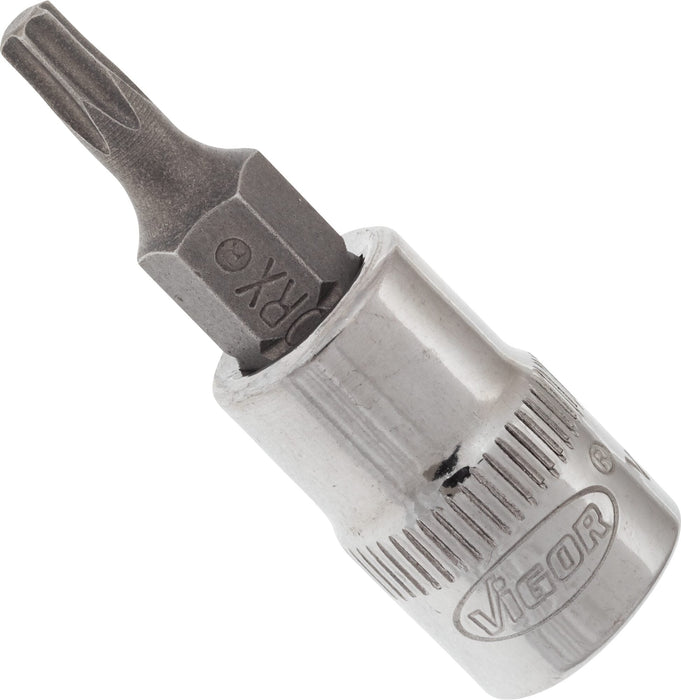 Vigor Torx 1/4in Drive Socket Bit V2443N T15
