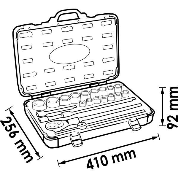 Vigor 25 Piece 1/2