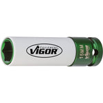 Vigor 1/2in Drive 15mm Impact Socket V2471