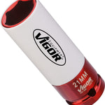 Vigor 1/2in Drive 21mm Impact Socket V2474