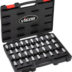 Vigor 36 Pce 1/2in Drive Socket Bit Set V2496