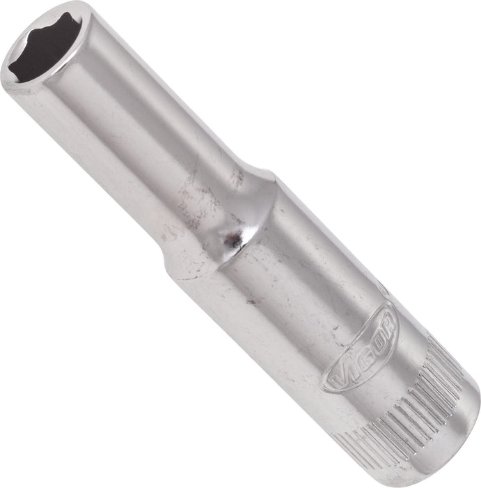 Vigor 1/4in Drive 6 Point Deep Socket V2535N 6mm