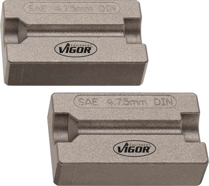 Vigor Pair of Gripping Jaws V2540 4.75mm
