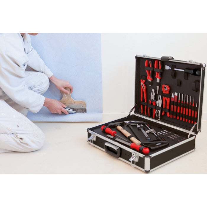 Vigor 143 Piece Tool Case Universal Tool Kit V2542