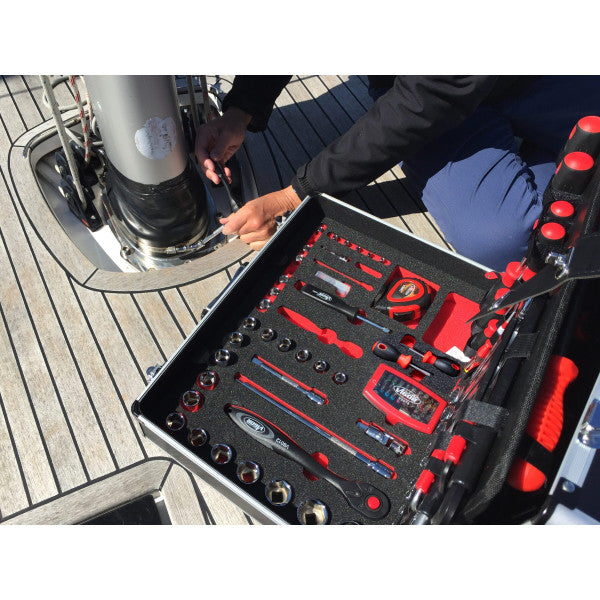 Vigor 143 Piece Tool Case Universal Tool Kit V2542