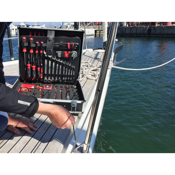 Vigor 143 Piece Tool Case Universal Tool Kit V2542