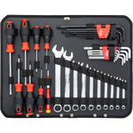 Vigor 143 Piece Tool Case Universal Tool Kit V2542