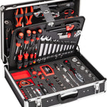 Vigor 143 Piece Tool Case Universal Tool Kit V2542