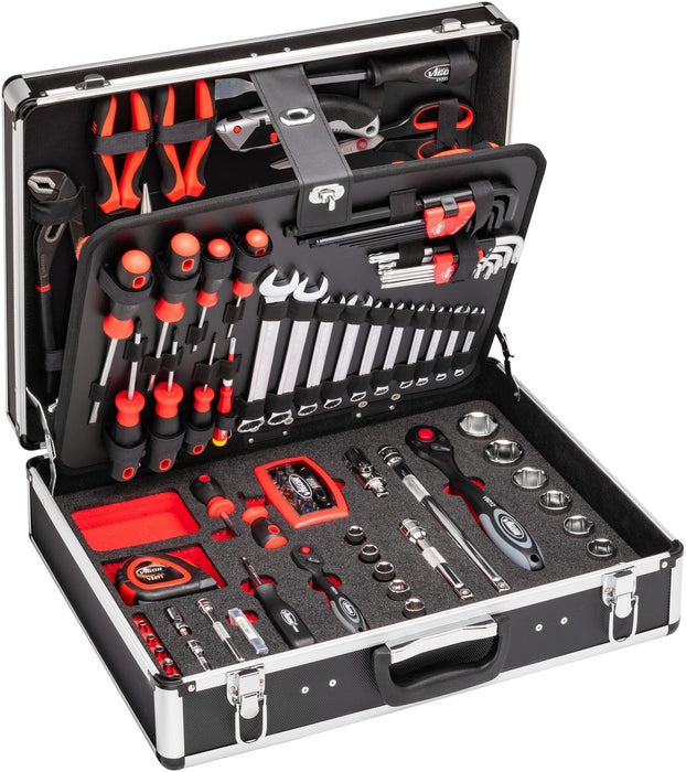 Vigor 143 Piece Tool Case Universal Tool Kit V2542