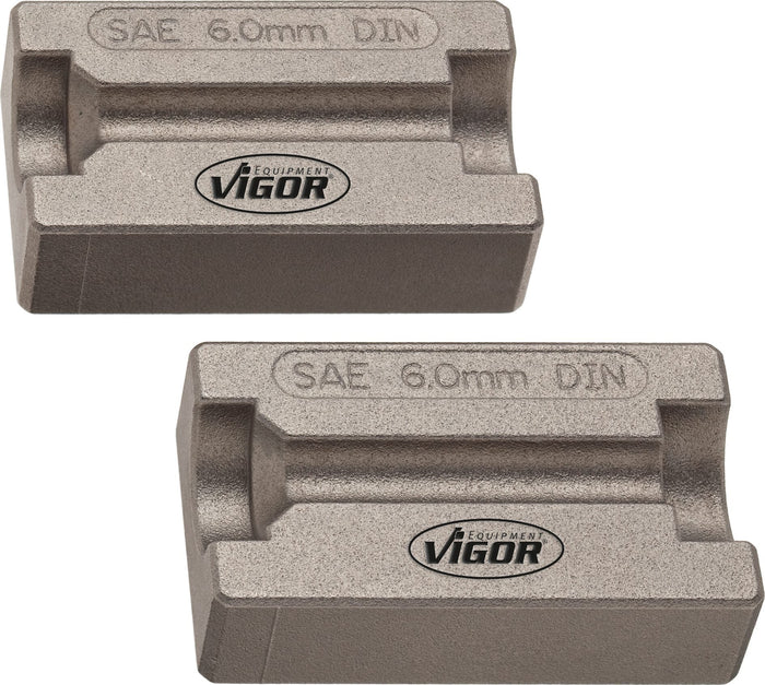 Vigor Pair of Gripping Jaws V2552 6mm