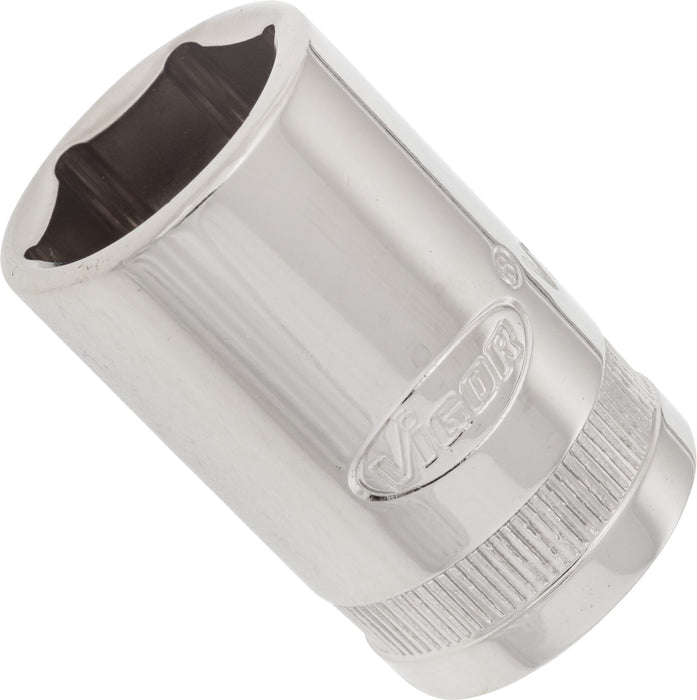 Vigor 1/2in Drive 6 Point Socket V2563N 17mm