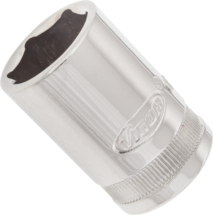 Vigor 1/2in Drive 6 Point Socket V2564N 18mm