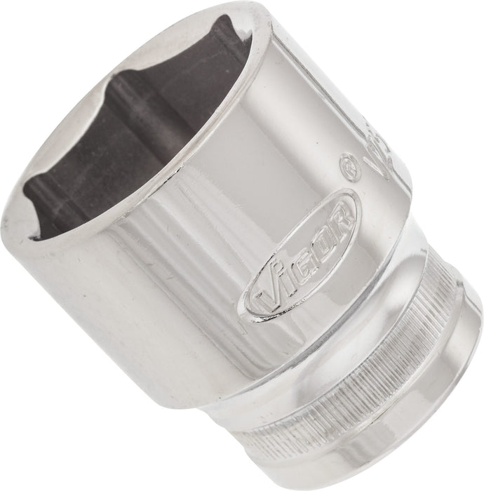 Vigor 1/2in Drive 6 Point Socket V2571N 27mm
