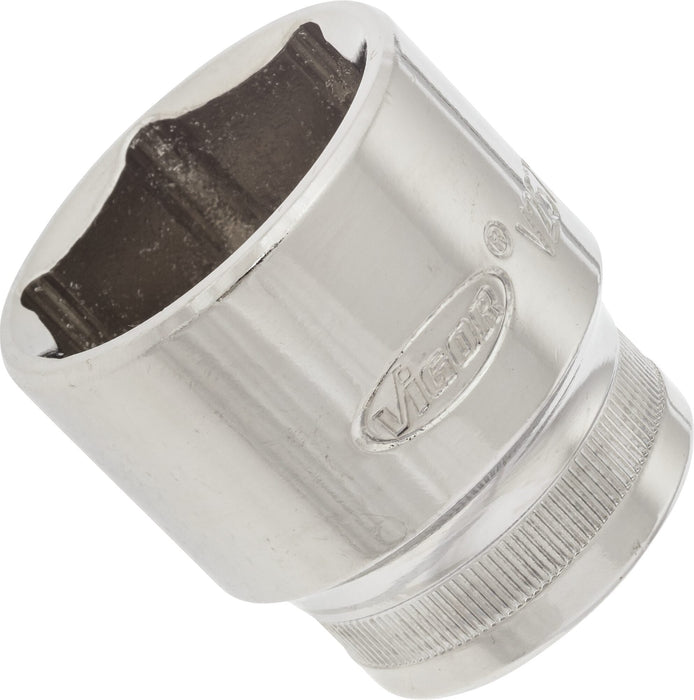 Vigor 1/2in Drive 6 Point Socket V2572N 30mm