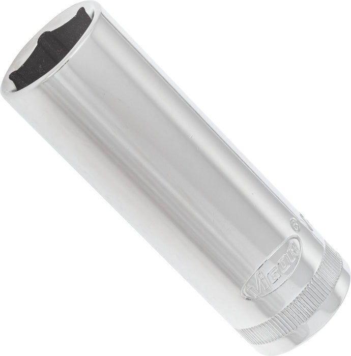Vigor 1/2in Drive 6 Point Deep Socket V2590N 19mm