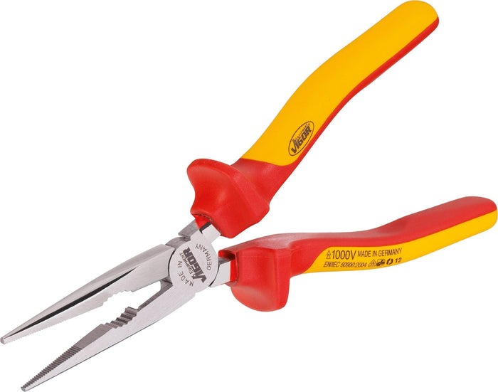 Vigor VDE 200mm Snipe Nose Pliers V2630