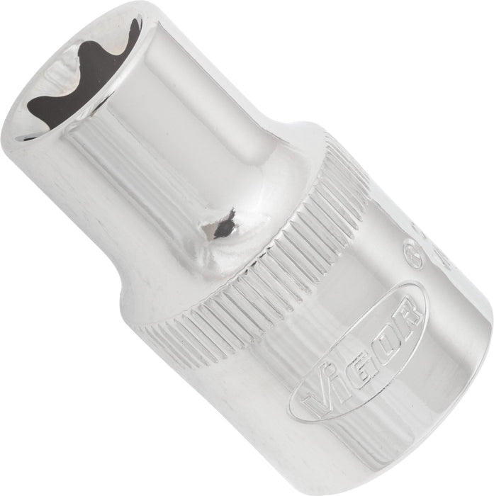 Vigor 1/2in Drive Torx Socket V2733 E Profile E14