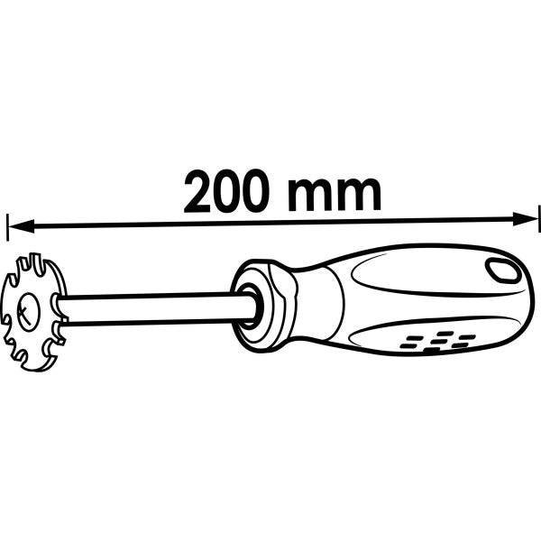 Vigor Brake & Fuel Line Inspection Tool V2789N 200mm