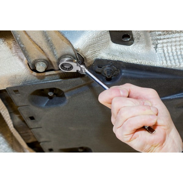 Vigor 12mm Ratcheting Combination Wrench with Hinge V2808