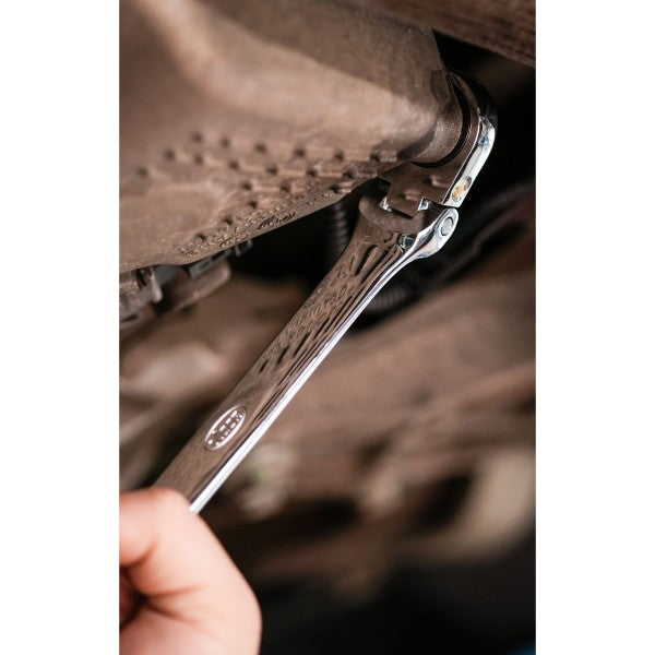 Vigor 12mm Ratcheting Combination Wrench with Hinge V2808