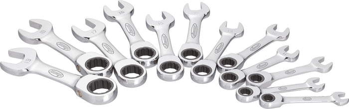 Vigor 12 Pce Ratcheting Combination Wrench Set Short V2821 (8-19mm)