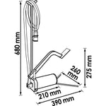 Vigor Hydraulic Foot Pump V2847