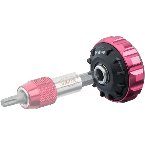 Vigor 1/4in Drive Finger Ratchet V2941 29mm