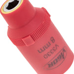 Vigor VDE 1/2in Drive Hex Socket V3330 8mm