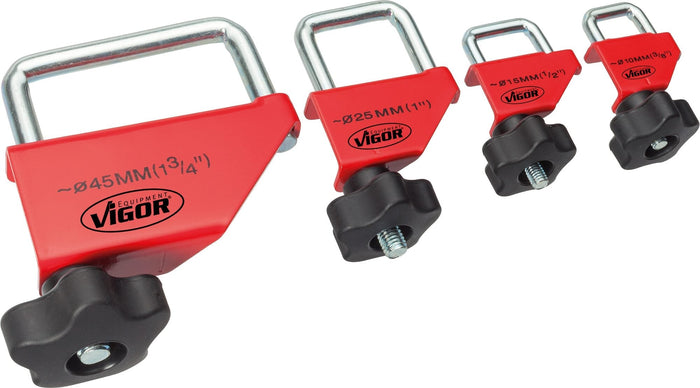 Vigor 4 Pce Hose Clamp Set V3381