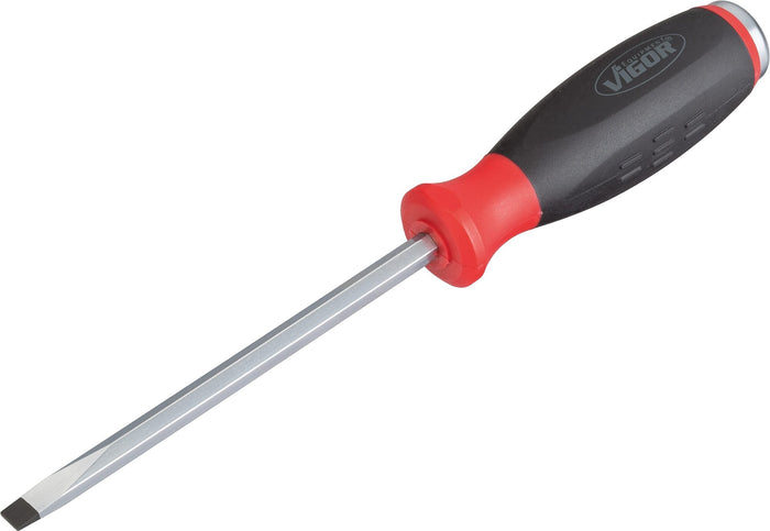 Vigor Slotted Screwdriver With Impact Cap V3600 1.2 x 6.5mm
