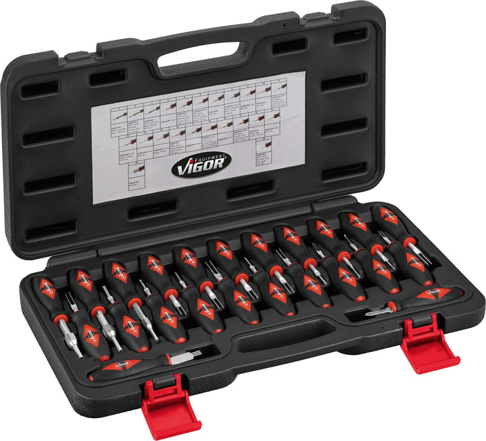 Vigor 23 Piece System Cable Release Tool Set V4451