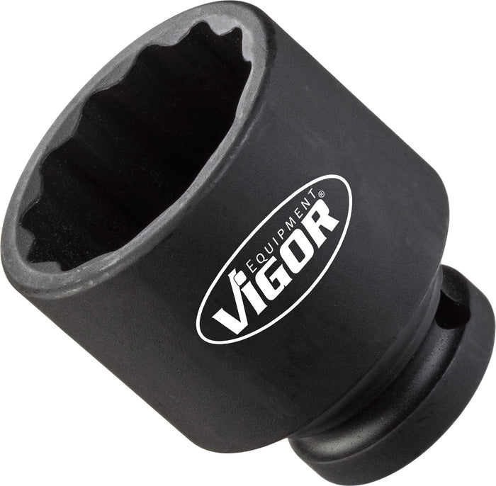 Vigor Impact Wrench Socket (12-point) Short V4477 32mm