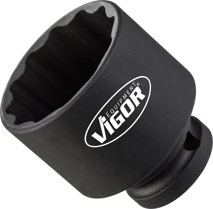 Vigor Impact Wrench Socket (12-Point) Short V4478 36mm