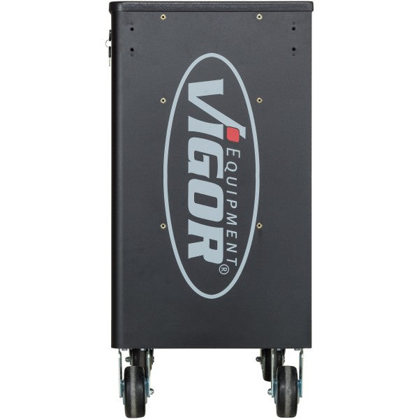 Vigor Tool Trolley Series XL Plastic Worktop - Empty V4481