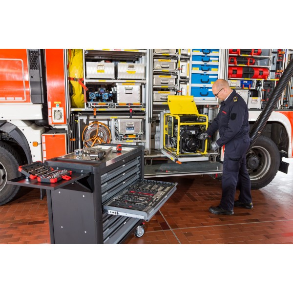 Vigor Tool Trolley Series XL Stainless Steel Worktop - Empty V4481-X