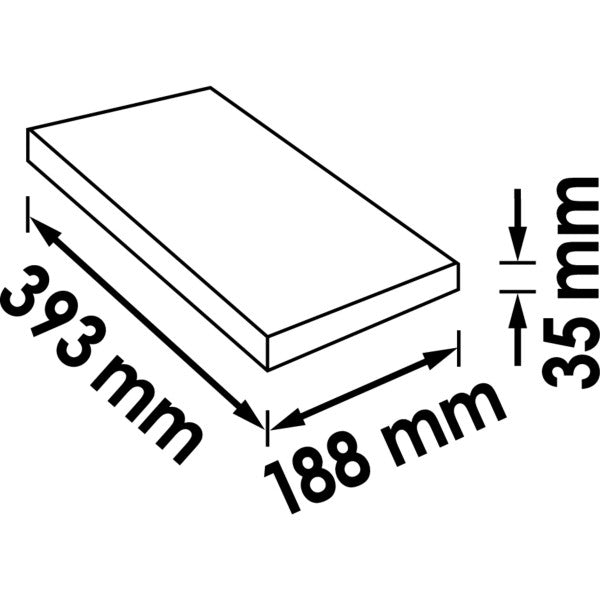 Vigor 2-Component Soft Foam Insert Without Cut-Out V4631