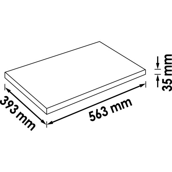 Vigor 2-Component Soft Foam Insert Without Cut-Out V4632