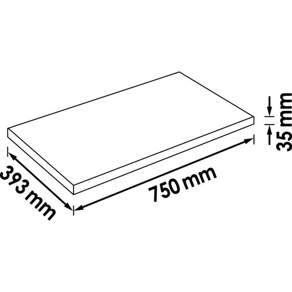 Vigor 2-Component Soft Foam Insert Without Cut-Out V4633