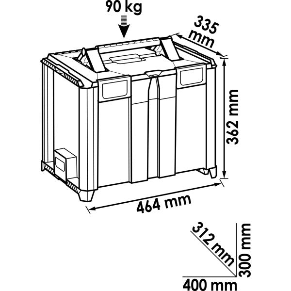 Vigor Multibox-XXL Empty V4700-XXL