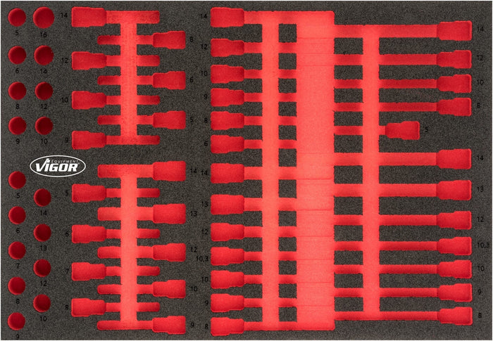 Vigor Soft Foam Insert - Empty V4728